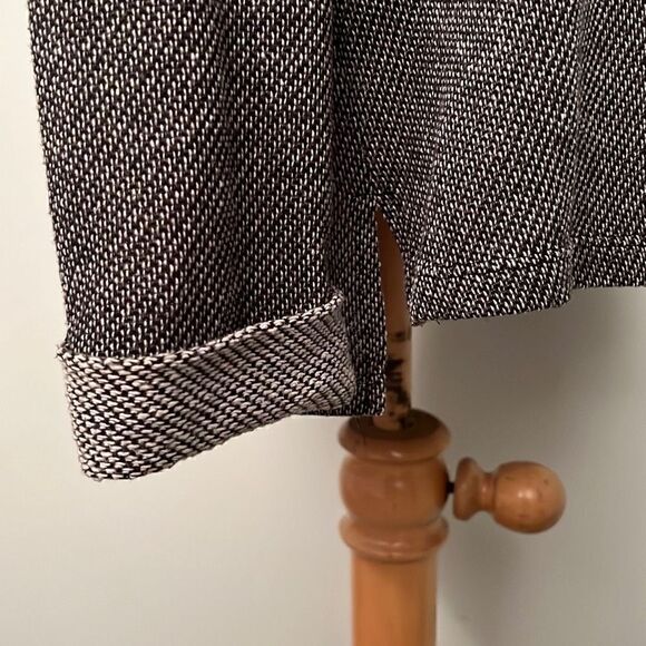 Casual Lush Sweater with Quilted Leather Shoulders - Picture 6 of 14